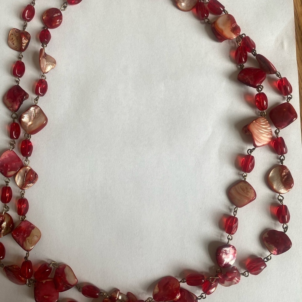 Shell Rope Long Necklace - Picture 4 of 7